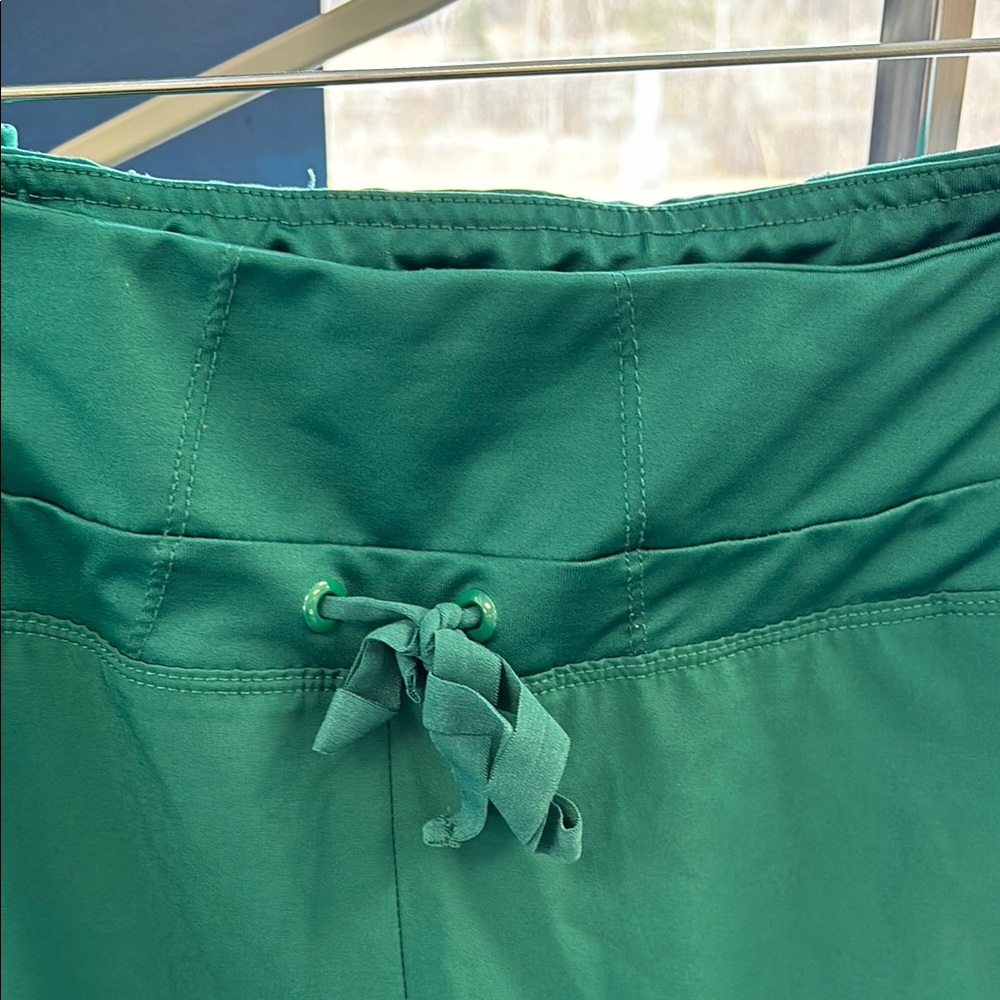 Green Drawstring Pants - Picture 2 of 3